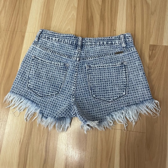 Blue and white Jean shorts |M - Picture 2 of 4